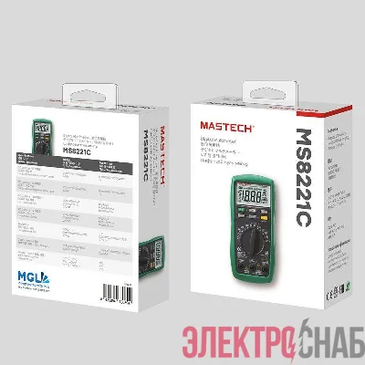Мультиметр универсальный MS8221C Mastech 13-2056
