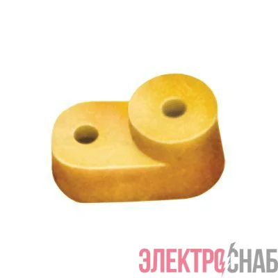 Изолятор угловой для нулевой шины желт. IEK YIS31