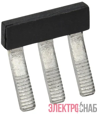 Перемычка гребенчатая для CTS 4кв.мм 3PIN IEK YCT10-00-K03-004-EC-3P