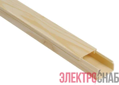Кабель-канал 16х16 L2000 пластик ЭЛЕКОР сосна IEK CKK10-016-016-1-K34