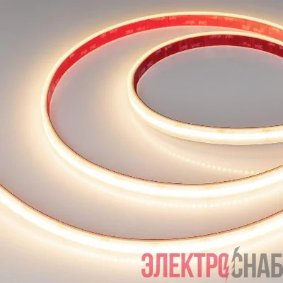 Лента светодиодная RTW-PS-A240-12mm 24V Warm 3000К 19Вт/м IP67 CRIgt;90 герметичная (уп.5м) Arlight 052645