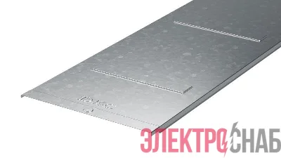 Крышка для лотка осн.400 L3000 сталь 0.7мм с заземл. гор. оцинк. DKC 35526HDZ