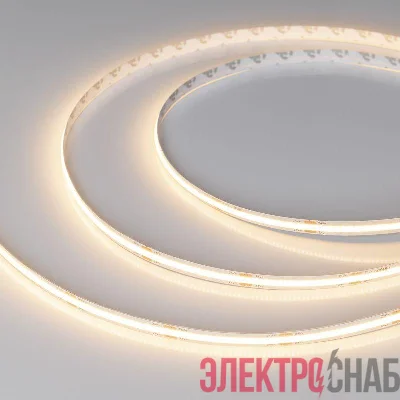 Лента светодиодная COB-X480-8mm 24V Warm 3000К 10Вт/м IP20 PRO REEL (уп.20м) Arlight 048025
