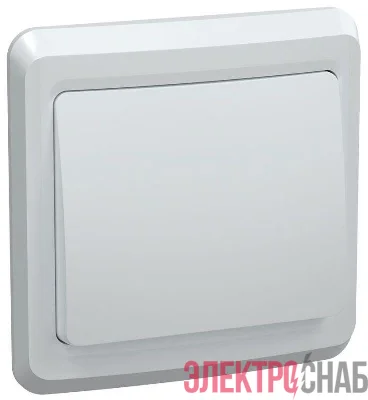 Выключатель 1-кл. СП Вега 10А IP20 ВС10-1-0-ВБ бел. GENERICA EVV10-K01-10-DM