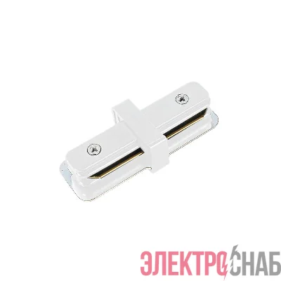 Коннектор I-образный IRB-WH для шинопровода RB бел. IN HOME 4690612060613