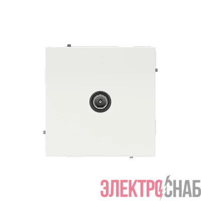 Розетка телевизионная проходная TV KANT бел. магнолия DKC 7000513