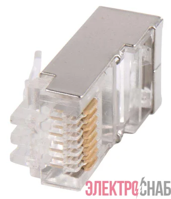 Разъем RJ45 (8P8C) кат.5E FTP GENERICA CS3-1C5EF-G