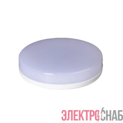 Лампа светодиодная PLED-GX53 8Вт таблетка матовая 5000К холод. бел. GX53 640лм 230В JazzWay 2855404