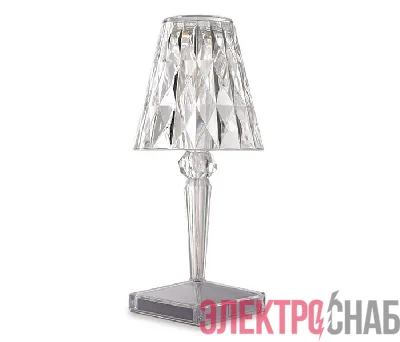 Светильник светодиодный CTL1-USB 3Вт 120лм 5В 2SMD IP20 диммер: 2700-3000К/4000-4500К/6000-6500К ночник настольный прозр. кристалл акрил ФАZА 5040922