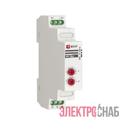 Реле времени RT-SBA 12-240В задержка времени включ. PROxima EKF rt-sba-12-240