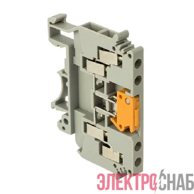 Колодка клеммная JXB-4/35 двойн. измерительная тип K сер. PROxima EKF plc-jxb-2-4/35K-gy