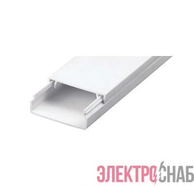 Кабель-канал 40х16 L2000 с двойн. замком пластик Урал Пак КК-19040016-048