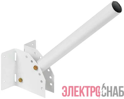 Кронштейн КР-4 d48мм L500 настен. регулир. угол бел. IEK LDKU0D-CR-48-0500-33-K01