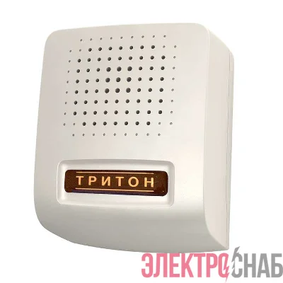 Звонок проводной Соло соловей 220В 80-90дБА бел. МОНОМАХ СЛ-05