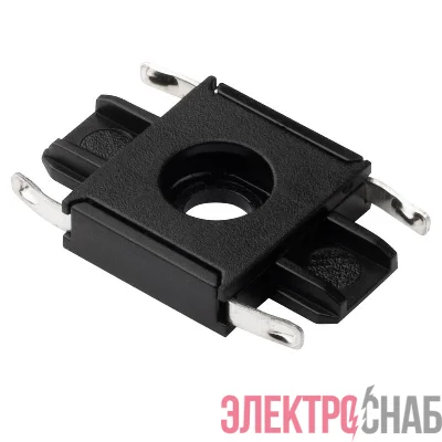 Коннектор MTR16 CI-BL I-обр. накладной шинопровод низковольтный Pro черн. JazzWay 5057272