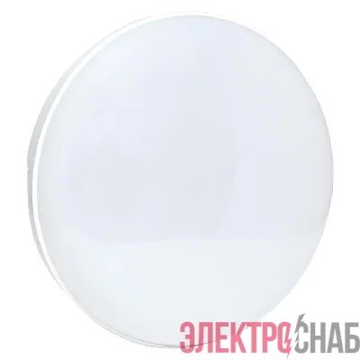Светильник светодиодный ЖКХ ДПО-2700 12Вт 4000K IP65 круг с оптико-акустическим датчиком LUMA EKF BKL-2700DA-R-12-4000