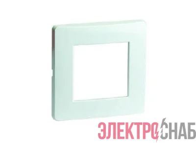 Рамка 1-м 2мод. Brava бел. RAL9016 DKC 75010W