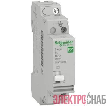Реле импульсное EASY9 TL 16A 1НО 230/250В АС 50Гц SchE EZ9C33116