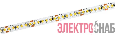 Лента светодиодная 2835-168LED 14Вт/м IP20 10мм 24В 3000К (уп.5м) IEK LSR6-1-168-20-1-05