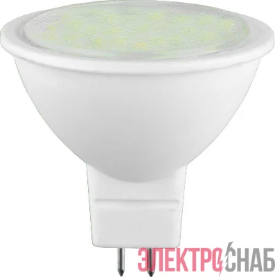 Лампа светодиодная LED3-JCDR/845/GU5.3 3Вт 4500К бел. GU5.3 235лм 220-240В Camelion 11368