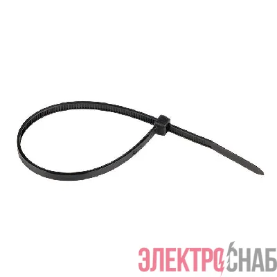 Хомут кабельный 3.6х180 нейл. черн. (уп.100шт) EKF plc-cb-3.6x180