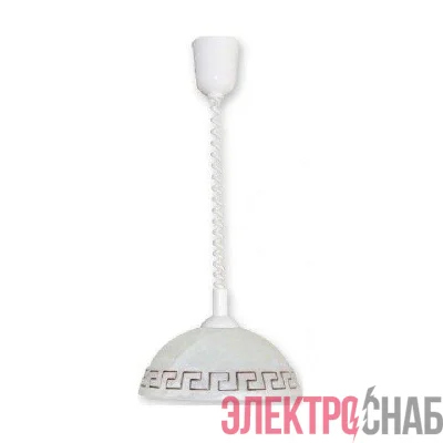 Светильник НСБ 72-60 "Этруска 3" М52 корич./лифт бел. (инд. упак.) Элетех 1005250499