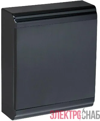 Корпус модульный пластиковый ЩРН-П-24 IP41 навесной PRIME черн. IEK MKP13-N-01-24-41-K02