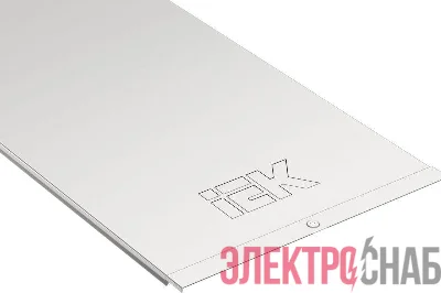 Крышка для лотка осн.400 L3000 сталь 1.2мм оцинк. IEK CLP1K-400-120-3