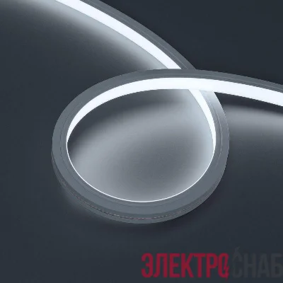 Лента светодиодная MOONLIGHT-TOP-X320-13х12mm 24V White 6500К 5Вт/м IP67 sauna wire x1 вывод вниз герметичная (уп.5м) Arlight 051133