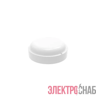 Светильник светодиодный Elementary 12Вт 6500К IP65 980лм d140х48мм ДБП круг настенно-потолочный GAUSS 126411312