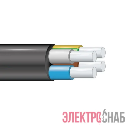 Кабель АВВГнг(А)-LS 4х2.5 ОК (N) 0.66кВ (м) ЭЛПРОМ БП-00001539