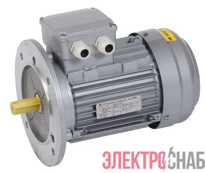 Электродвигатель АИР DRIVE 3ф 71B4 220/380В 0.75кВт 1500об/мин 3081 IEK DRV071-B4-000-7-1530