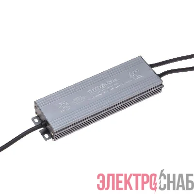 Источник питания (драйвер) 24В 200Вт IP67 с проводами влагозащ. Rexant 200-1006