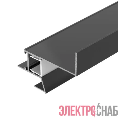 Профиль CEIL-S18-SHADOW-SIDE-3000 BLACK L3000 алюм. Arlight 047639