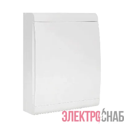 Щит ЩРН-П-24 IP41 бел. дверца (пром. упак.) Basic EKF pb-n-24w-bas