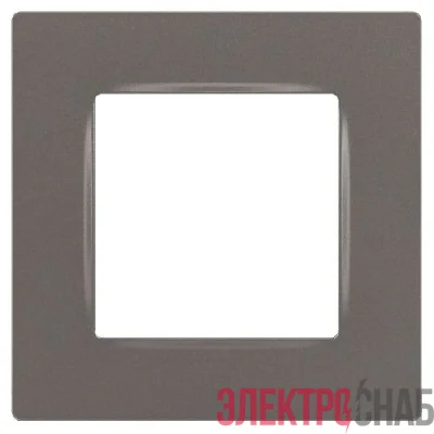 Рамка 1-м 12-5201-16 Классик титан Эра Б0067778