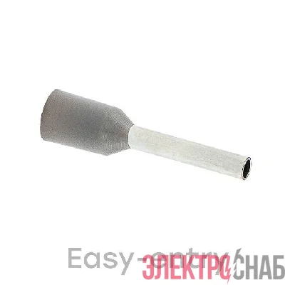 Наконечник штыревой втулочный изол. НШвИ 0.75-8 (уп.50шт) EKF nhvi-0.75-8