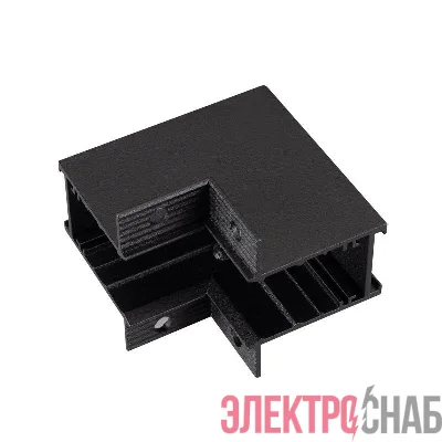 Коннектор угловой MAG-CON-MINI-2538-F-L90-INT (BK) IP20 металл Arlight 049052