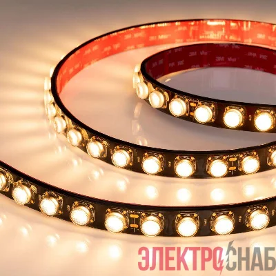 Лента светодиодная FLT-PS-A42-BLACK-23mm 24V Warm 2700К 21Вт/м IP67 30deg герметичная (уп.5м) Arlight 049293