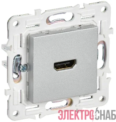 Розетка HDMI SKANDY SK-H01S серебр. IEK SK-H10-K23