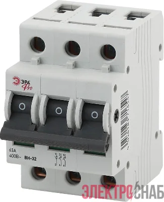 Выключатель нагрузки 3п 63А ВН-32 Pro NO-902-90 ЭРА Б0031914