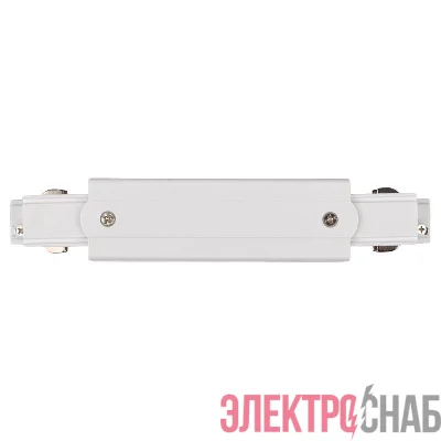 Аксессуар к шинопроводу трехфазному 3P PTR CI-WH LONG коннектор Pro+ бел. JazzWay 5063051