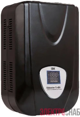 Стабилизатор напряжения Extensive 5кВА настен. IEK IVS28-1-05000