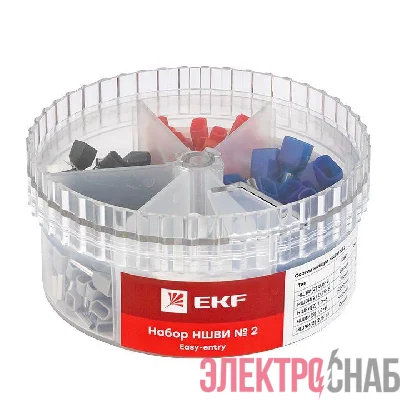 Набор НШВИ(2) №2 (2х0.5-2х2.5кв.мм) PROxima EKF nabor-nshvi-2