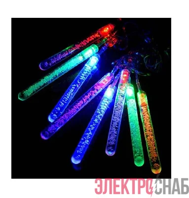 Гирлянда палочки LDS020-CM 10см с пузырьками 20 разноцв. SHLights 4690601034717