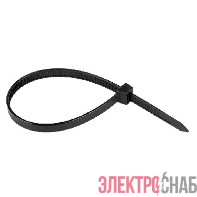 Хомут кабельный 7.2х250 нейл. черн. (уп.100шт) EKF plc-cb-7.2x250