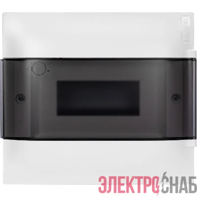 Щиток пластиковый встраиваемый Practibox S 1х8 дым. дверь Leg 134558