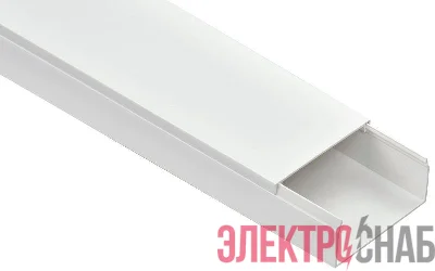 Кабель-канал 80х40 L2000 пластик ЭЛЕКОР IEK CKK10-080-040-1-K01-010