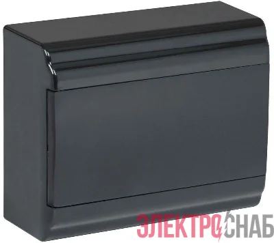 Корпус модульный навесной ЩРН-П-9 PRIME IP41 пластик. черн. IEK MKP13-N-01-09-41-K02