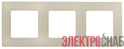 Рамка 3-м Etika сл. кость Leg 672513